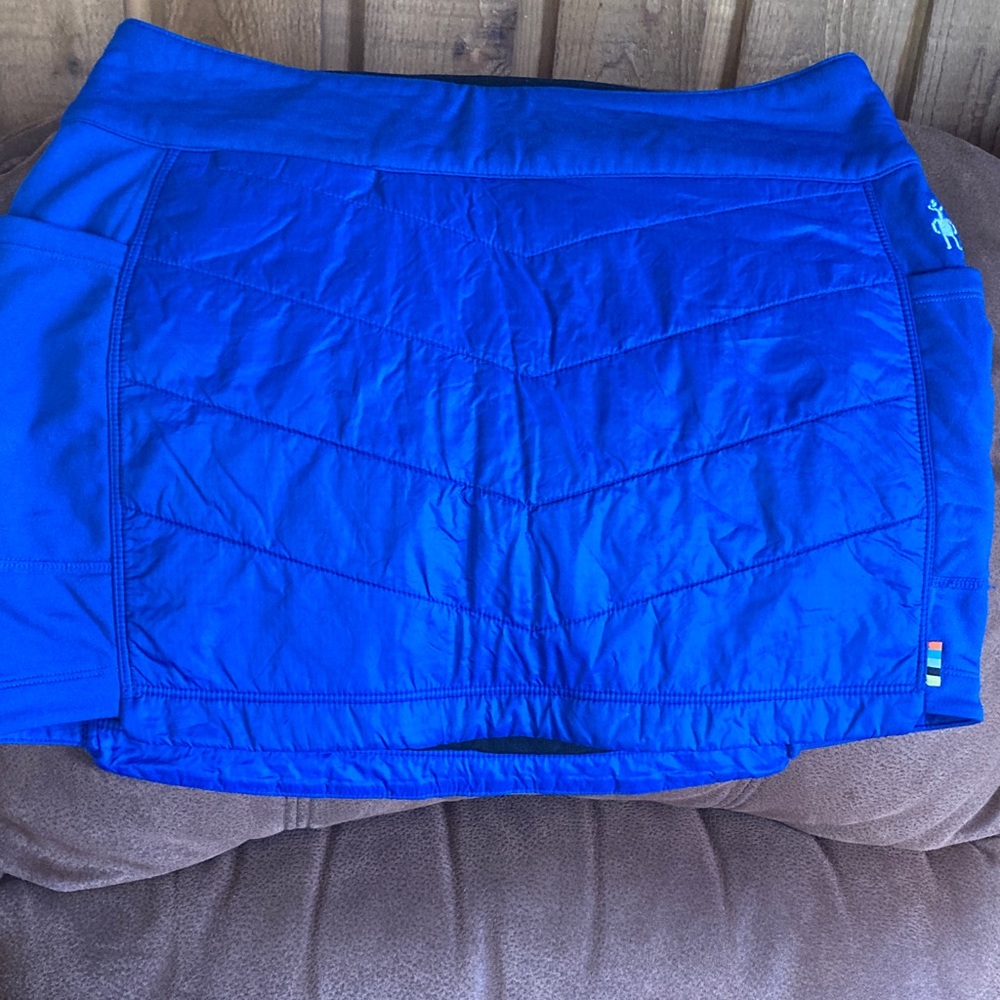Smartwool Blue Quilted Active Skirt